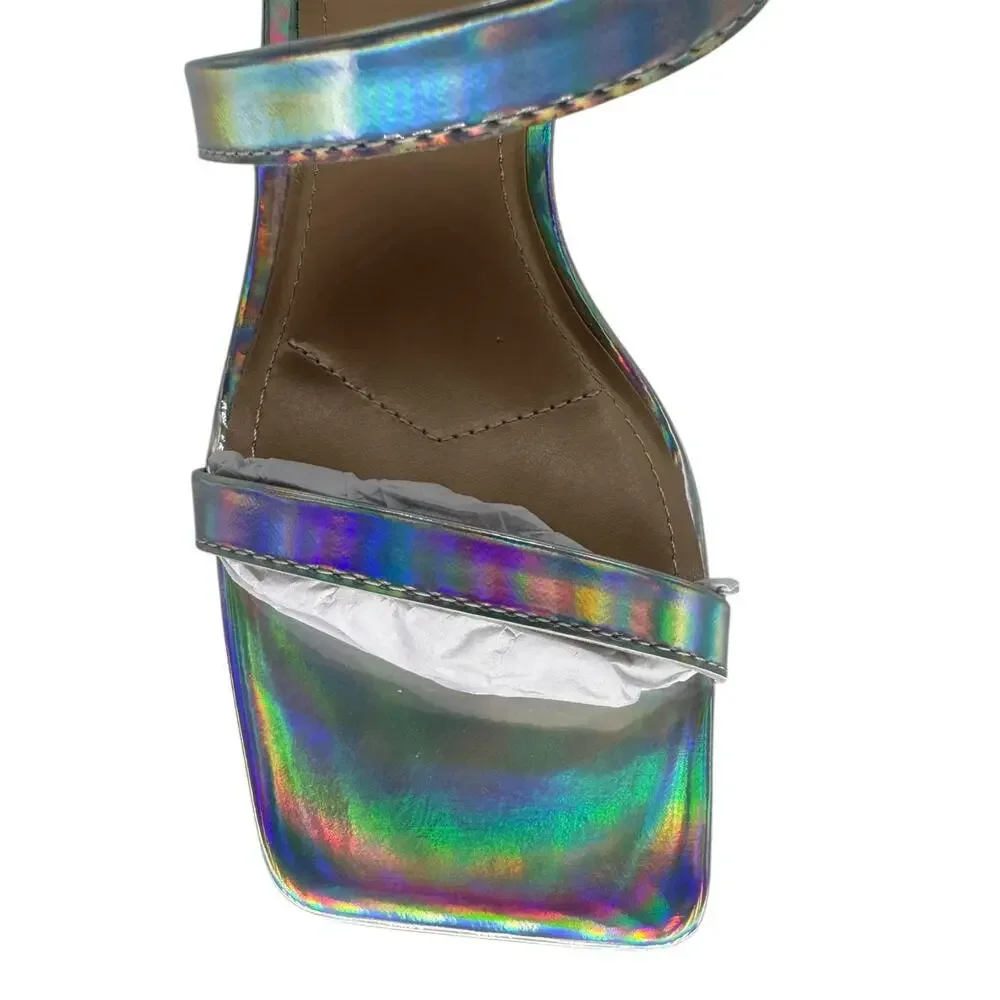 Charles by Charles David Women's Provoking Heeled Sandal,‎ Iridescent, 5